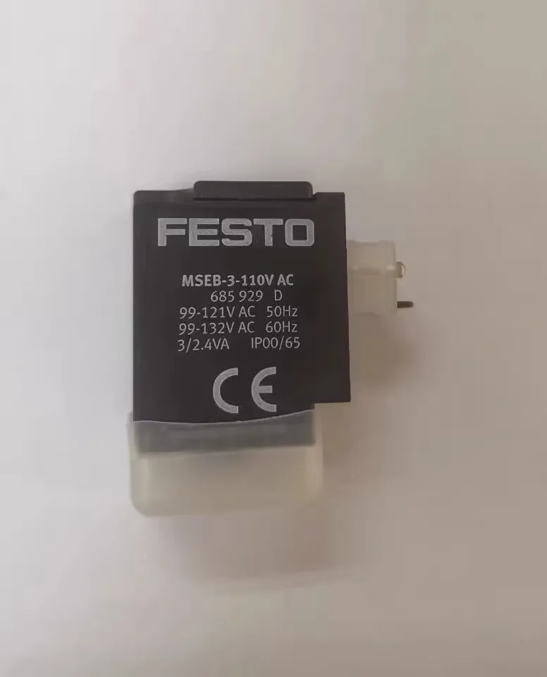 685929 MSEB-3-110V AC Германия электромагнитный клапан FESTO coil 685929 D MSEB-3-110V AC
685929 MSEB-3-110V AC Германия электромагнитный клапан FESTO coil 685929 D MSEB-3-110V AC