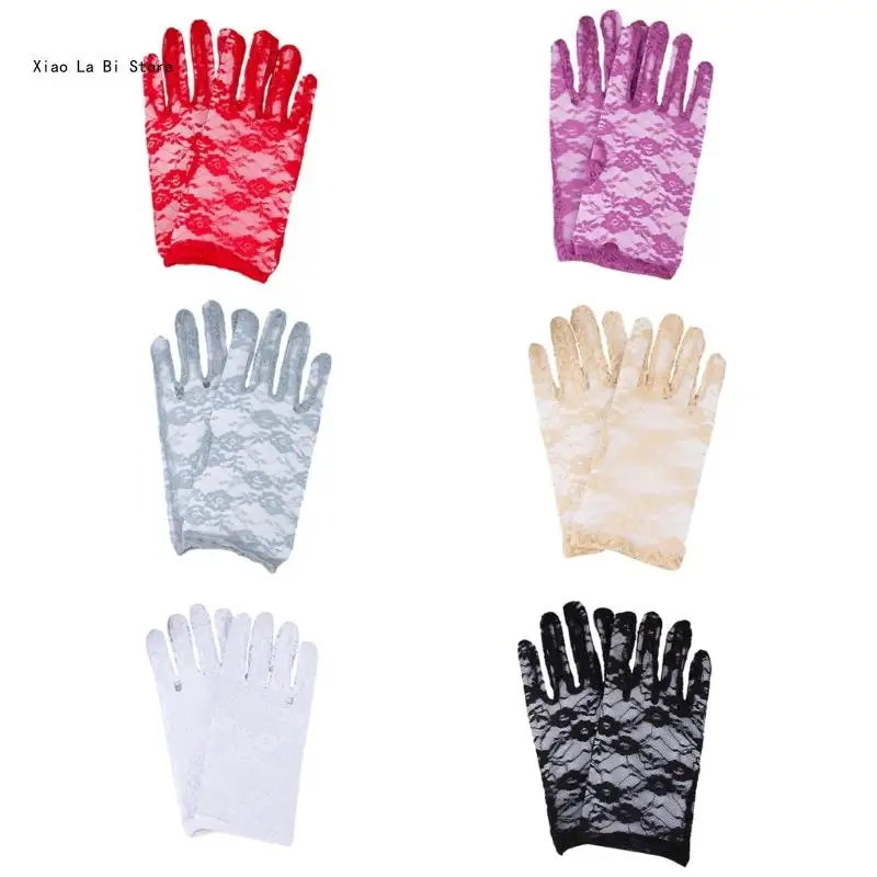 Evening Party Gloves for Women Elegant Floral Lace Short Gloves for Lady Wedding Dress Lace Gloves Wedding Bridal Gloves XXFD
Evening Party Gloves for Women Elegant Floral Lace Short Gloves for Lady Wedding Dress Lace Gloves Wedding Bridal Gloves XXFD