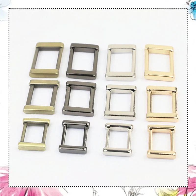 50Pcs 13/16/19mm Metal Rectange Ring Luggage Hardware Detachable Connector Square Buckles for Bag Hardware Accessories
50Pcs 13/16/19mm Metal Rectange Ring Luggage Hardware Detachable Connector Square Buckles for Bag Hardware Accessories