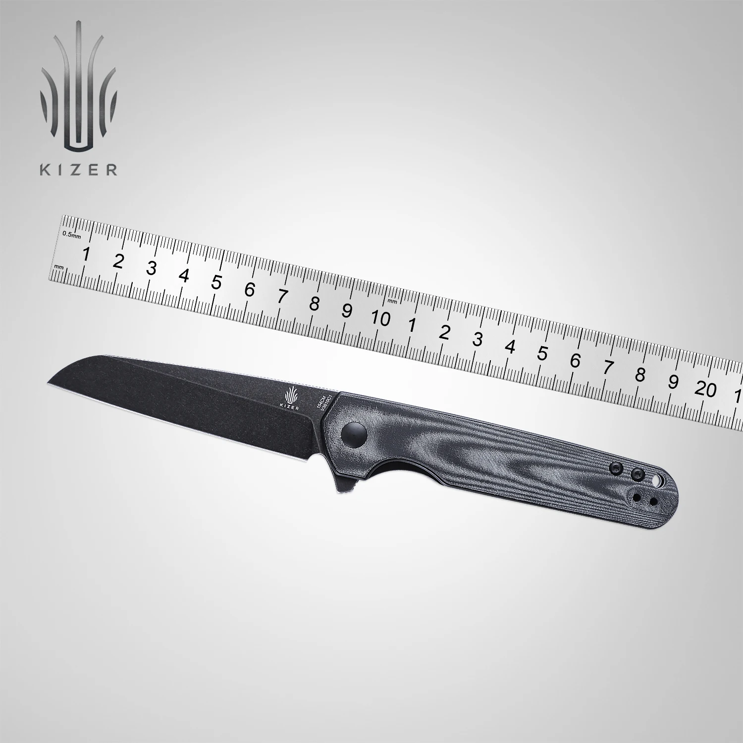 Kizer Hunting knife V3610C1/V3610C2 LP 2022 New Flipper Pocket Knife with Black Micarta or Transparent G10 Handle Camping Tools
Kizer Hunting knife V3610C1/V3610C2 LP 2022 New Flipper Pocket Knife with Black Micarta or Transparent G10 Handle Camping Tools