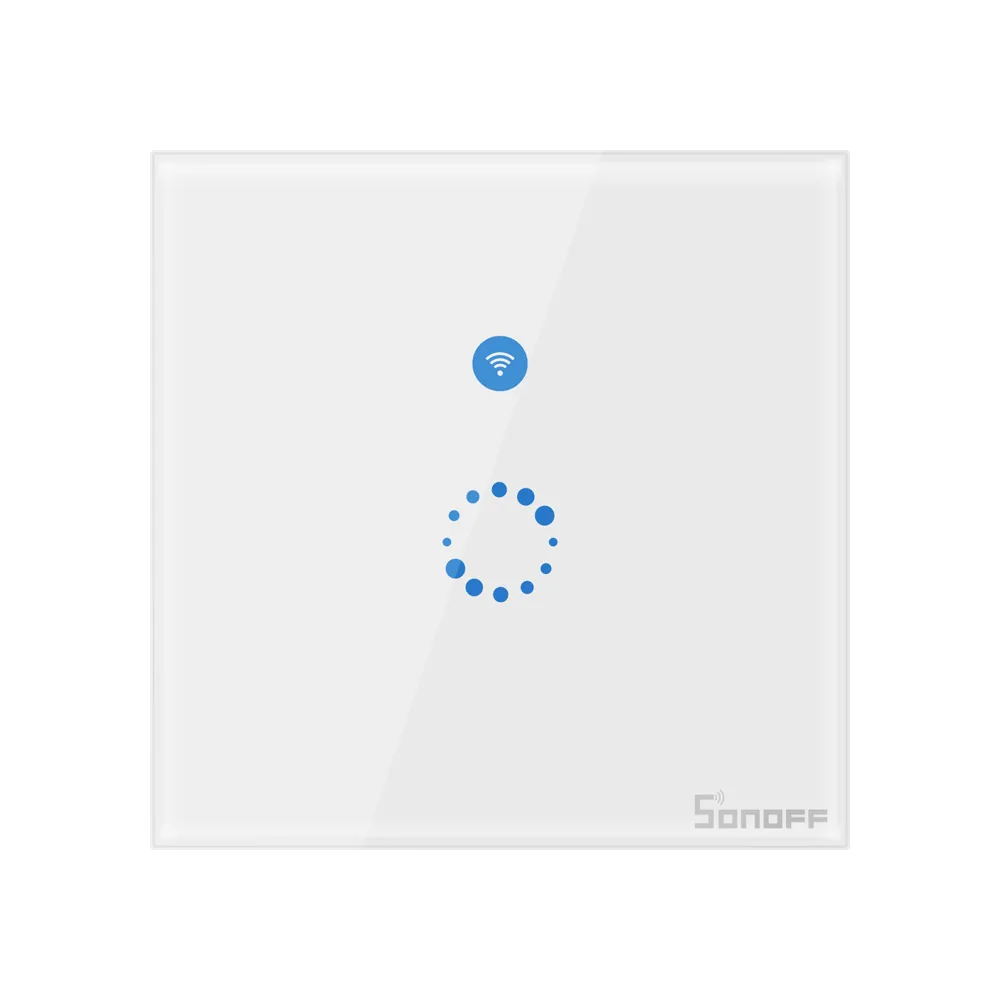 No Neutral Wire SONOFF T4 EU 1C New Arrival 1 Gang WiFi Panel Touch Remote Wall APP Control Light Timing Switch Works with Alexa
No Neutral Wire SONOFF T4 EU 1C New Arrival 1 Gang WiFi Panel Touch Remote Wall APP Control Light Timing Switch Works with Alexa