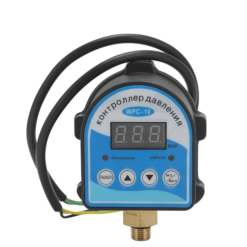 

WPC-10 Digital Water Pressure Switch Digital Display WPC 10 Eletronic Pressure Controller for Water Pump With G1/2"Adapter