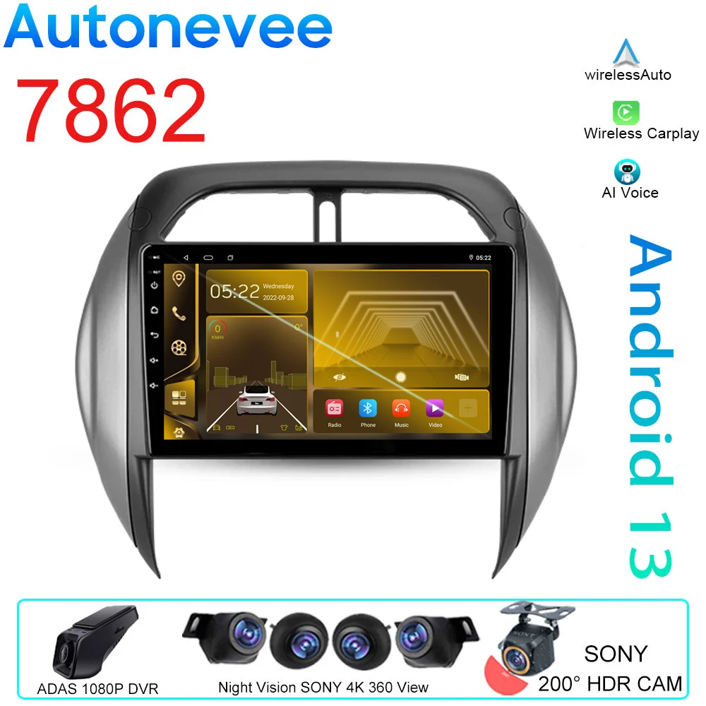 7862 IPS Android авто для Toyota RAV4 2 CA20 CA20W XA20 2003 - 2005 Автомагнитола мультимедийный видеоплеер навигация GPS No 2Din DVD
7862 IPS Android авто для Toyota RAV4 2 CA20 CA20W XA20 2003 - 2005 Автомагнитола мультимедийный видеоплеер навигация GPS No 2Din DVD