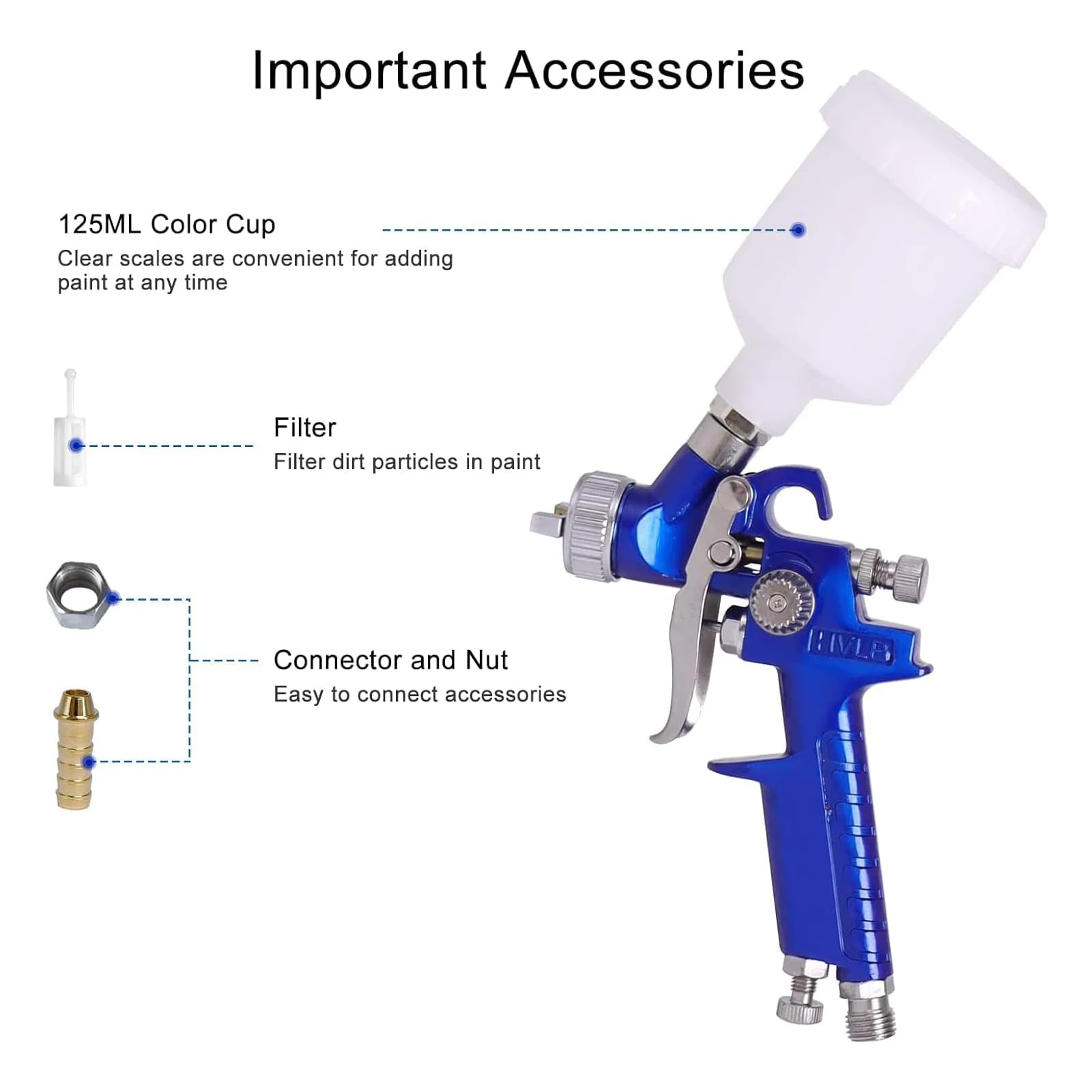 0.8mm/1.0mm Nozzle H-2000 Professional HVLP Mini Paint Spray Gun Airbrush for Painting Car Aerograph Pneumatic Gun 11 Mallzona Sca9750ee2c91493389ab79364c5bb7baX 0.8mm/1.0mm Nozzle H-2000 Professional HVLP Mini Paint Spray Gun Airbrush for Painting Car Aerograph Pneumatic Gun Mallzona