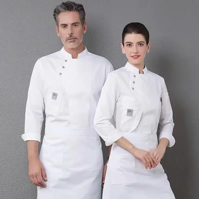 Unisex Solid Chef Restaurant Jacket Long Sleeve Chef Coat Men Women Kitchen Work Wear Waiter Bakery Uniform Cook Clothing
Unisex Solid Chef Restaurant Jacket Long Sleeve Chef Coat Men Women Kitchen Work Wear Waiter Bakery Uniform Cook Clothing