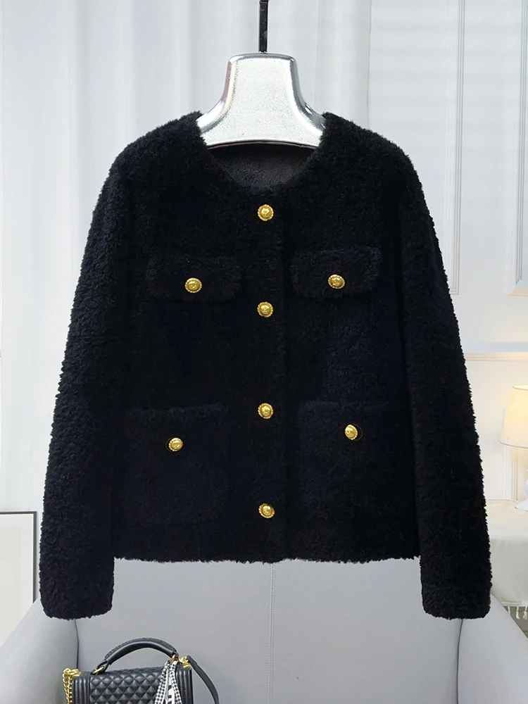 Australian Pure Wool Sheep Fleece Coat 2024 Autumn/Winter New Small Fragrant Wind Lamb Fur Grass Coat for Women and Youth
Australian Pure Wool Sheep Fleece Coat 2024 Autumn/Winter New Small Fragrant Wind Lamb Fur Grass Coat for Women and Youth