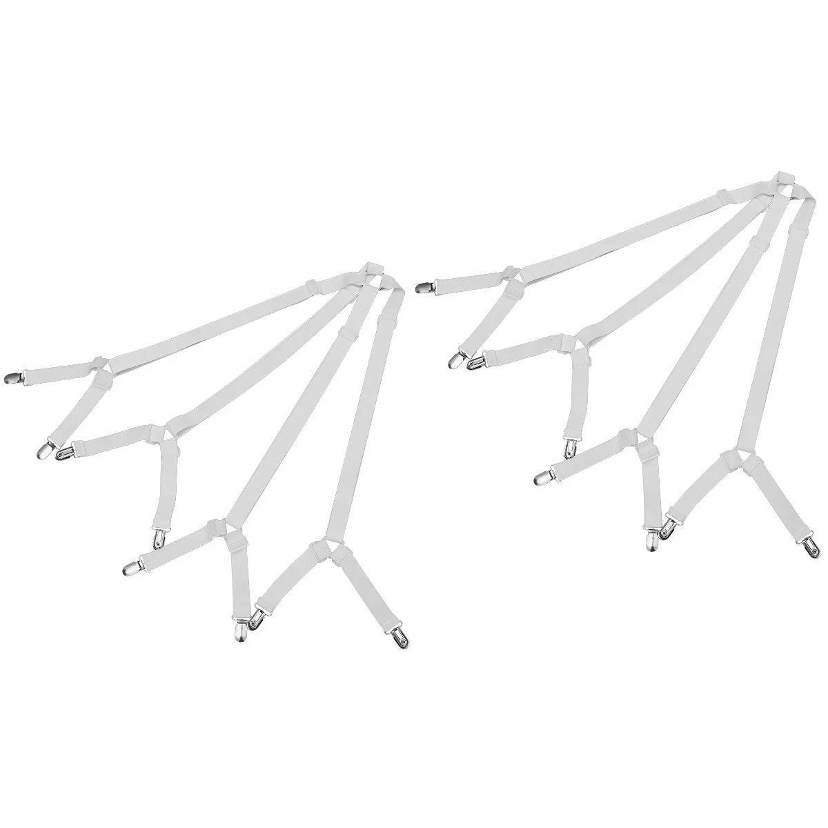2pcs WINOMO Sheet Bed Suspenders Adjustable Crisscross Fitted Sheet Band Straps Grippers Mattress Pad Duvet Cover Bed Sheet
2pcs WINOMO Sheet Bed Suspenders Adjustable Crisscross Fitted Sheet Band Straps Grippers Mattress Pad Duvet Cover Bed Sheet