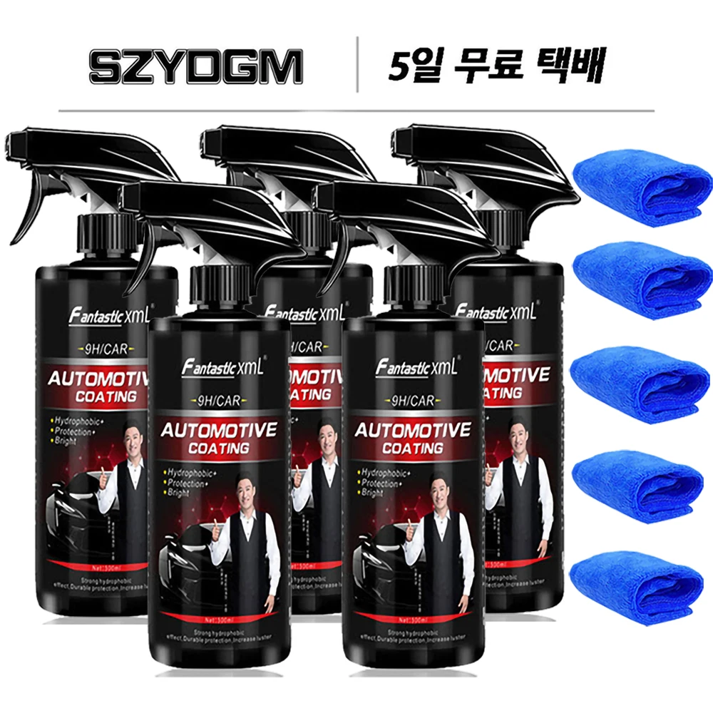 

For Car 500ML 9H Hardness Car Detailing Ceramic Coating Car Products Car accessories Nano Glass voiture Plastic Restorer Tools