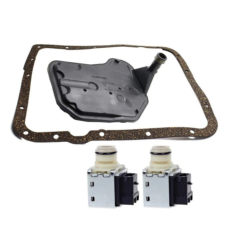 4L60E Shift Solenoid 4L60E Transmission Filter Gasket Kit Compatible For Cadillac Buick Blazer Astro 24230298 24208576
4L60E Shift Solenoid 4L60E Transmission Filter Gasket Kit Compatible For Cadillac Buick Blazer Astro 24230298 24208576