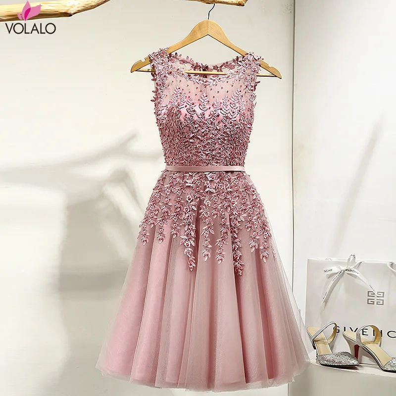VOLALO 2023 Hot Sell Elegant Knee Length Women Girls Dresses Appliques Beads Formal Party Dresses Pink Red Light Blue
VOLALO 2023 Hot Sell Elegant Knee Length Women Girls Dresses Appliques Beads Formal Party Dresses Pink Red Light Blue