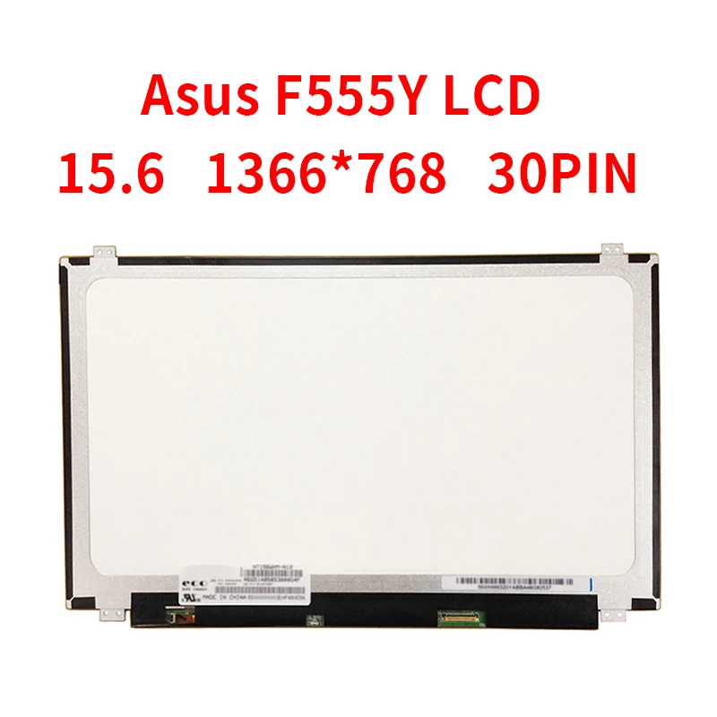 15.6" Laptop Matrix For Asus F555Y LCD Screen 30 Pins HD 1366X768 Panel Replacement
15.6" Laptop Matrix For Asus F555Y LCD Screen 30 Pins HD 1366X768 Panel Replacement