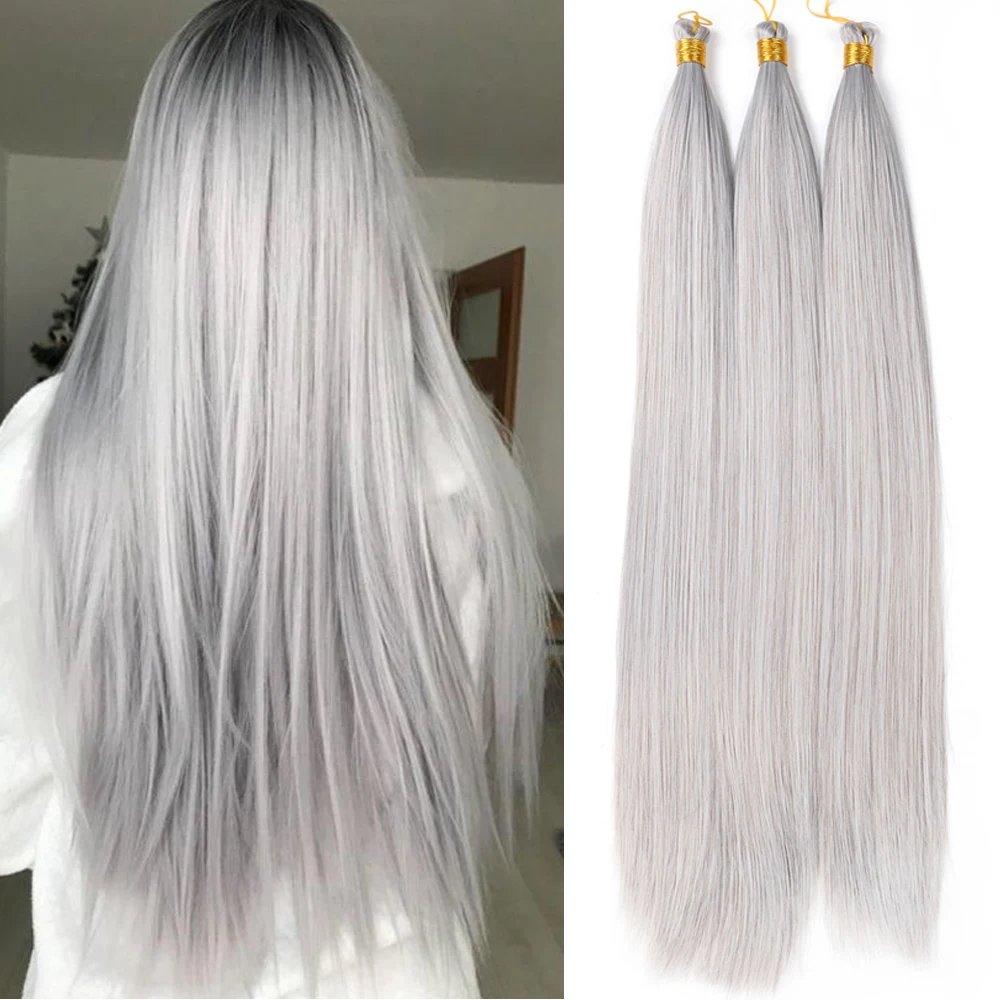 Bellqueen Highlight Brown Straight Hair Bulk Bundle 22 Inch Synthetic Silky Soft Crochet Braiding Hair Extension For Women
Bellqueen Highlight Brown Straight Hair Bulk Bundle 22 Inch Synthetic Silky Soft Crochet Braiding Hair Extension For Women