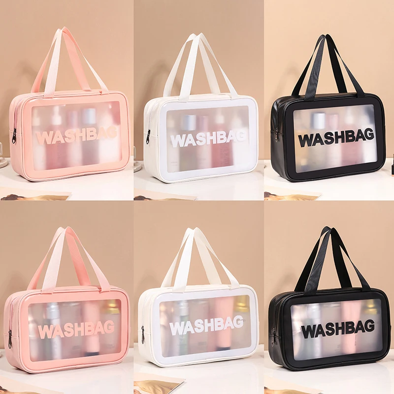 Waterproof Cosmetic Bag Portable Travel Transparent Storage Bag Multifunctional Travel Toiletry Bag Cosmetics Storage Bag
Waterproof Cosmetic Bag Portable Travel Transparent Storage Bag Multifunctional Travel Toiletry Bag Cosmetics Storage Bag
