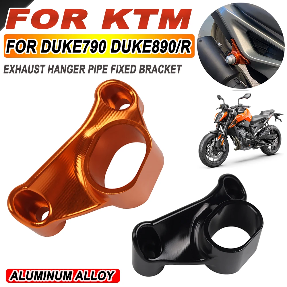 

For KTM DUKE790 Motorcycle Exhaust Pipe Bracket Fixed Ring Support Bracket DUKE 890 Duke 790 DUKE890 R 2018 2019 2020 2021 Parts