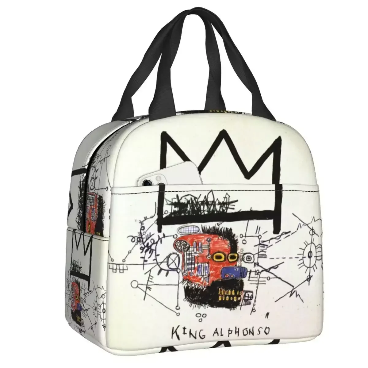 2024 New King Alphonso Lunch Box Waterproof Basquiats Graffiti Thermal Cooler Food Insulated Lunch Bag School Children Student
2024 New King Alphonso Lunch Box Waterproof Basquiats Graffiti Thermal Cooler Food Insulated Lunch Bag School Children Student