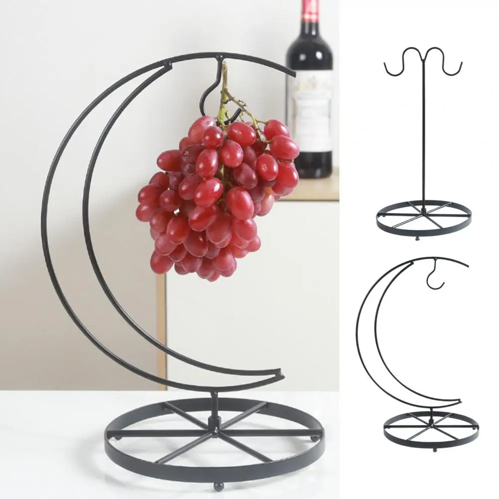 Fruit Rack 1 Set Practical Fine Workmanship Sturdy Structure Double Hook Fruit Grape Banana Storage Shelf Kitchen Supplies
Fruit Rack 1 Set Practical Fine Workmanship Sturdy Structure Double Hook Fruit Grape Banana Storage Shelf Kitchen Supplies