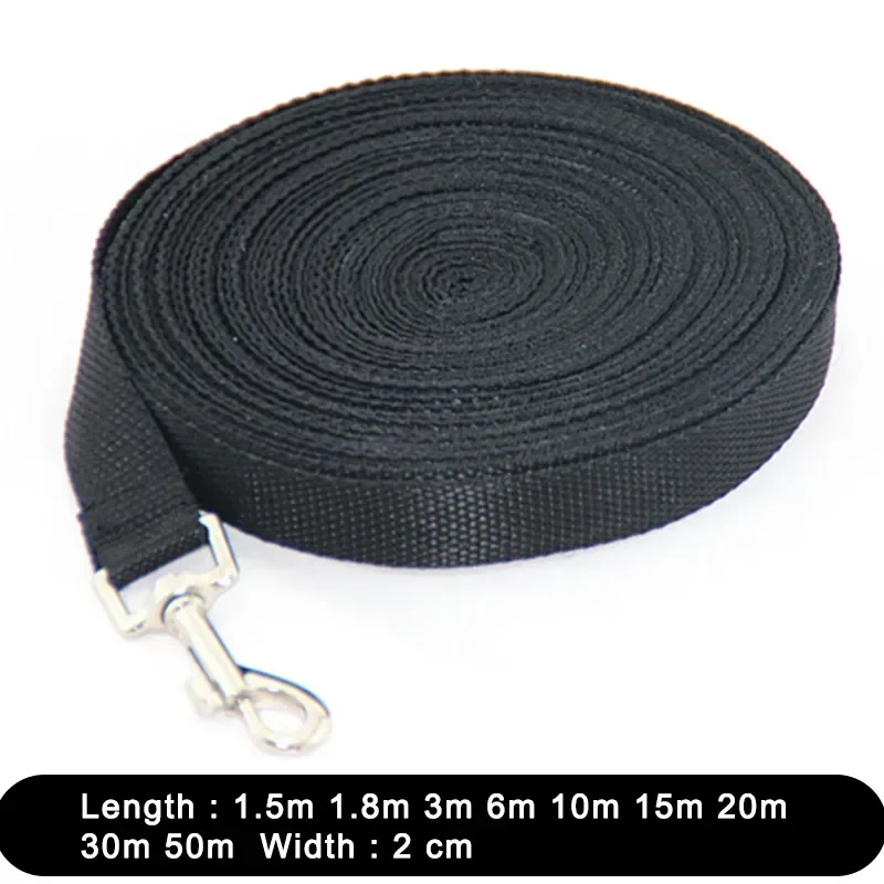 1.5 1.8 3 6 10 15 20 30 50M Solid Dog Leash For Large Dogs Pet Puppy Walking Training Lead Rope Big Dog Nylon Rope Long Leashes
1.5 1.8 3 6 10 15 20 30 50M Solid Dog Leash For Large Dogs Pet Puppy Walking Training Lead Rope Big Dog Nylon Rope Long Leashes