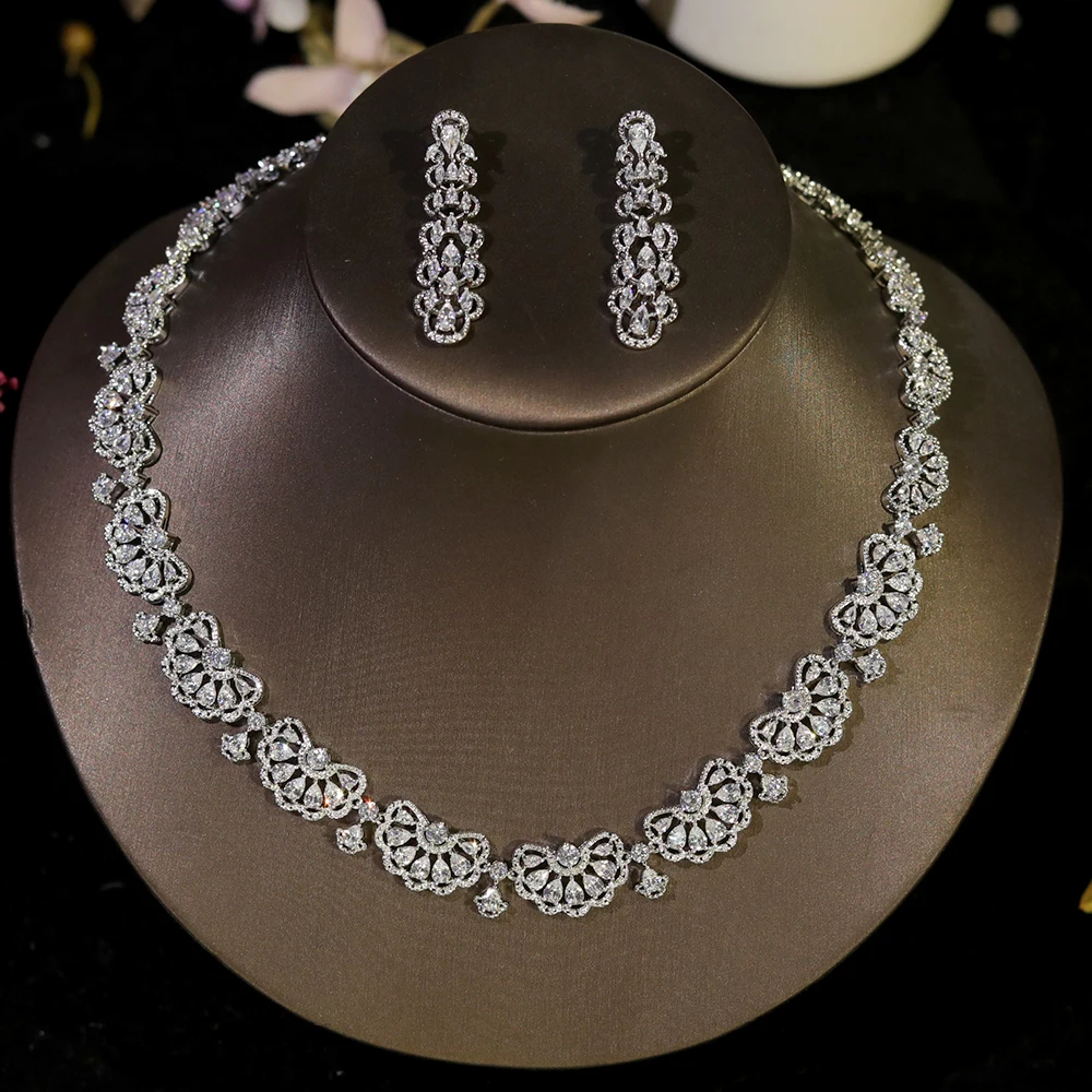 New Design Nigeria 2pcs Bridal Zirconia Jewelry Sets For Women Party, Luxury Dubai Wedding CZ Necklaces Accessory Girl Gift 1 Mallzona Scaa7112d76b7491b9ff468a242d42a0dj New Design Nigeria 2pcs Bridal Zirconia Jewelry Sets For Women Party, Luxury Dubai Wedding CZ Necklaces Accessory Girl Gift Mallzona