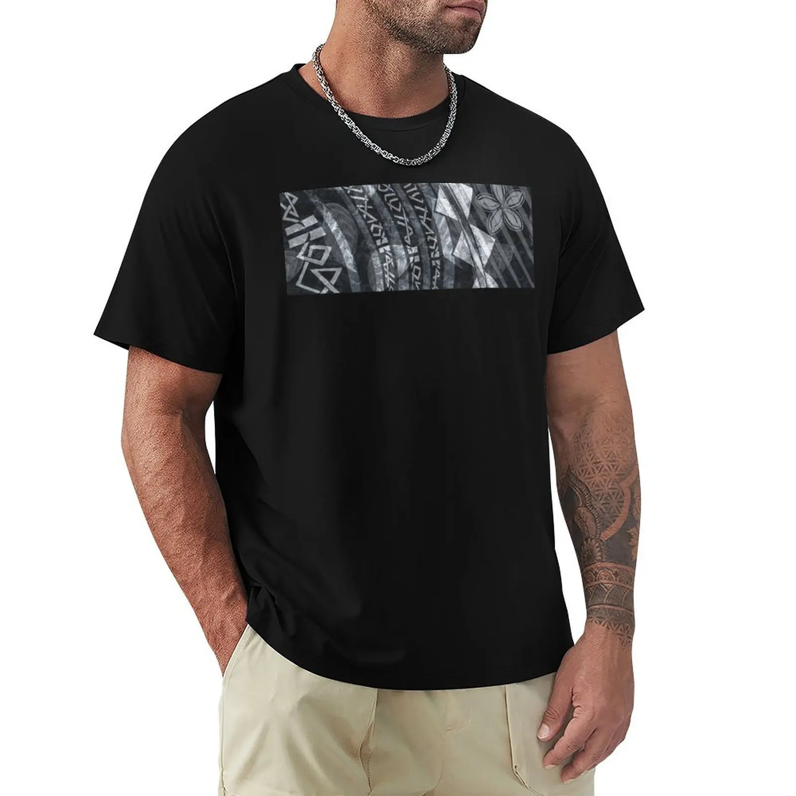 Polynesian Tribal Tattoo Patterns T-shirt anime clothes Short sleeve tee Blouse men clothings
Polynesian Tribal Tattoo Patterns T-shirt anime clothes Short sleeve tee Blouse men clothings