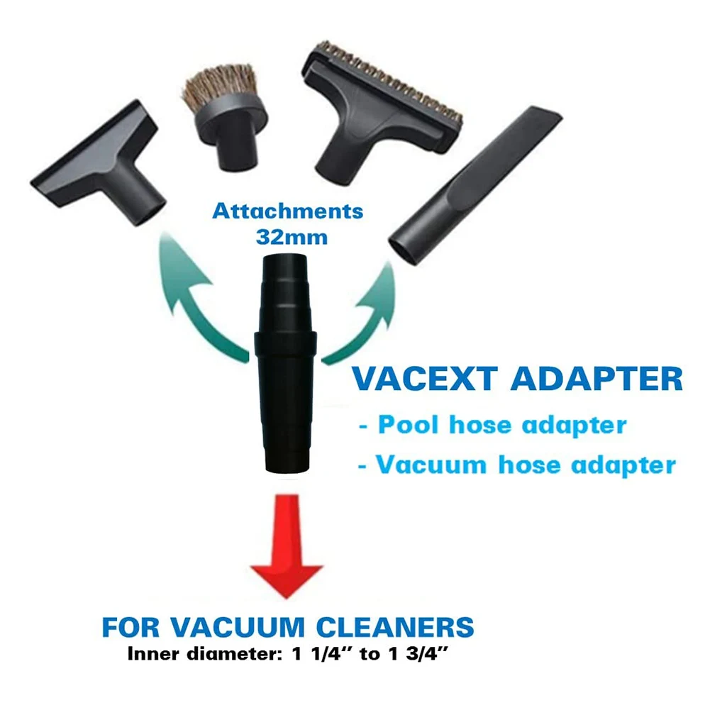 Vacuum Attachment Adapter Vacuum Hose Adapter 1-1/4\" Or 1-1/2\" Hose Connector Household Supplies Vacuum Parts Accessories
Vacuum Attachment Adapter Vacuum Hose Adapter 1-1/4\" Or 1-1/2\" Hose Connector Household Supplies Vacuum Parts Accessories