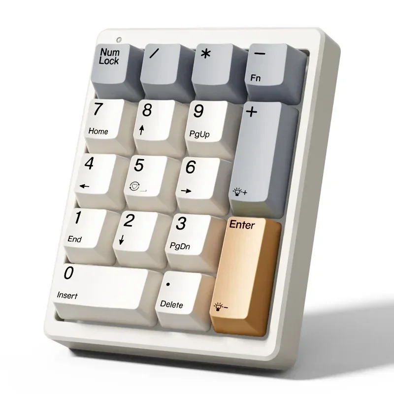 

Механическая цифровая клавиатура Magicforce Mf17, Rgb клавиатура с горячей заменой, 17 клавиш, клавиатура Pbt Type C, набор проводной клавиатуры для Mac Gamer Office
