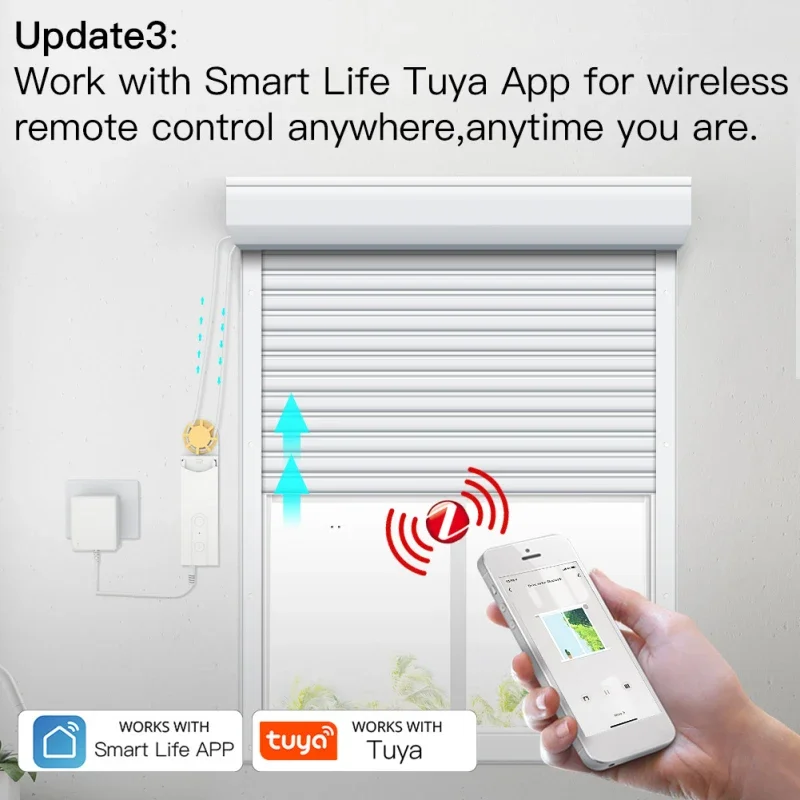Roller Shade Driver DIY Roller Shutter Curtain Switch Smart Life APP/RF/ Voice Control Works With Alexa Google Home
Roller Shade Driver DIY Roller Shutter Curtain Switch Smart Life APP/RF/ Voice Control Works With Alexa Google Home