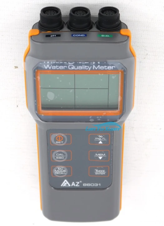 Professional AZ86031 Portable Water Quality Meter Dissolved Oxygen Tester AZ86031 PH Conductivity Salinity Temperature Meter
Professional AZ86031 Portable Water Quality Meter Dissolved Oxygen Tester AZ86031 PH Conductivity Salinity Temperature Meter