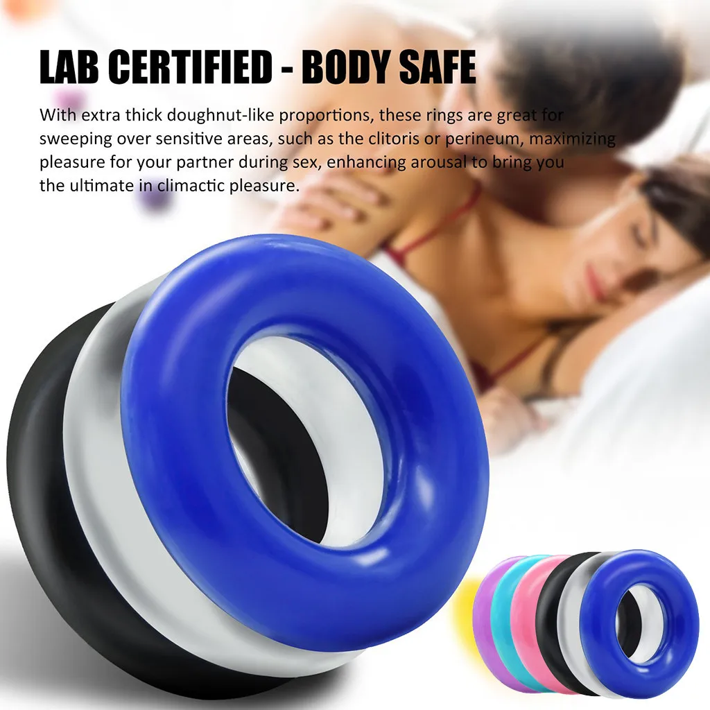 

Silicone Durable Penis Ring Adult Sex Products Soft Stretchy Penis Enlargement Cock Rings Delay Ejaculation Sex Toys For Couples