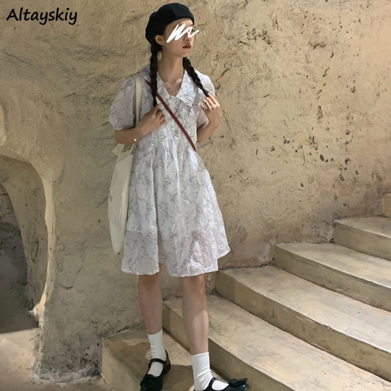 Short Sleeve Dress Women Elegant Lovely College Ins Mini Sexy Popular Fashion Leisure Korean Style Summer Cool Clothing Cosy Fit
Short Sleeve Dress Women Elegant Lovely College Ins Mini Sexy Popular Fashion Leisure Korean Style Summer Cool Clothing Cosy Fit