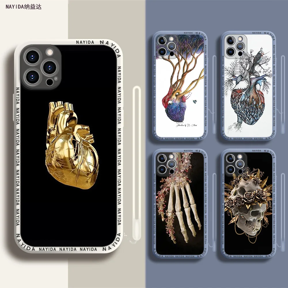 Phone Case For iPhone 14 13 11 12 Mini Pro Max XS XR X Soft Silicone TPU Cover Medical Human Organs Brain
Phone Case For iPhone 14 13 11 12 Mini Pro Max XS XR X Soft Silicone TPU Cover Medical Human Organs Brain