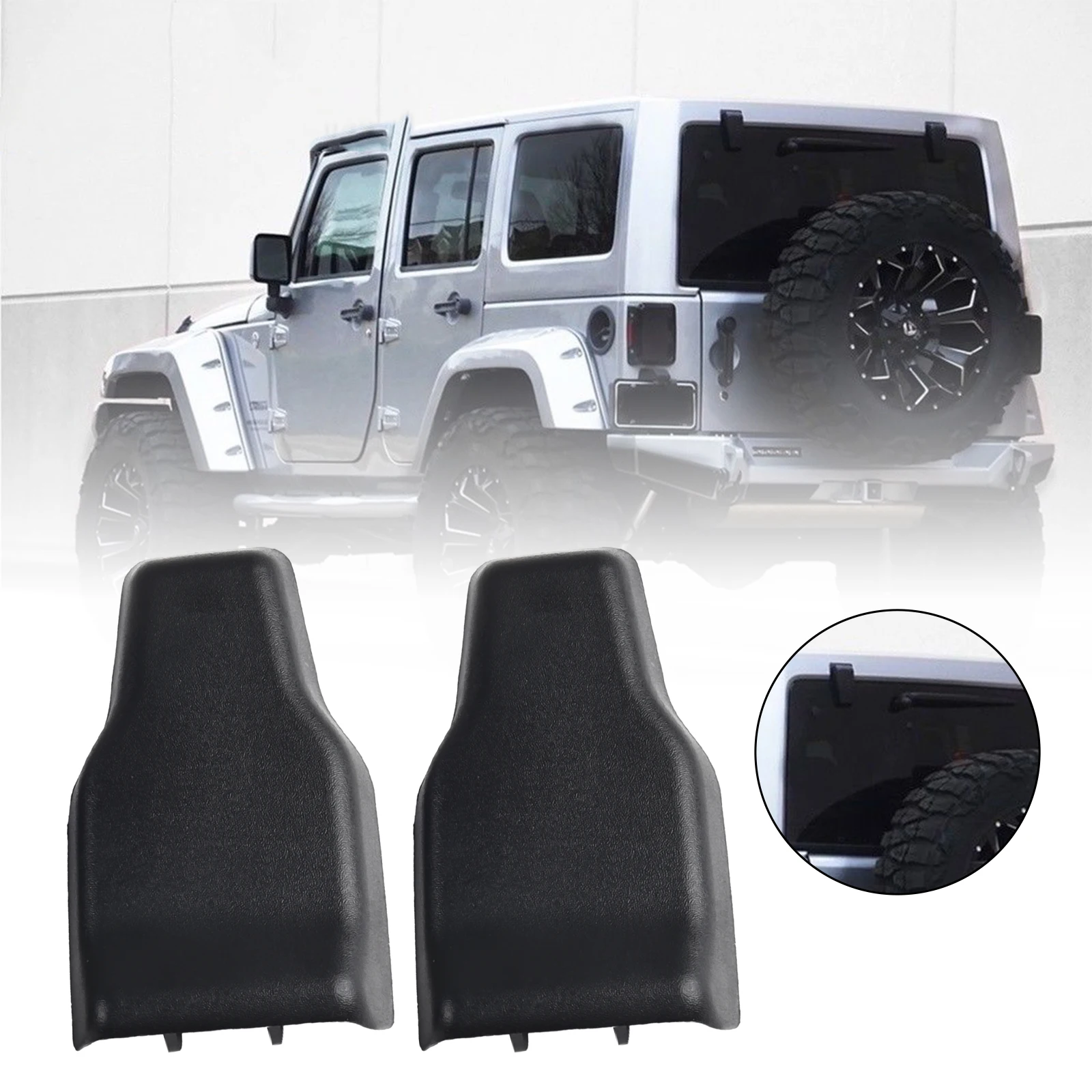 2 шт., подъемные петли для автомобильных очков Jeep Wrangler JL JLU Hardtop 2018-2021 68413488AA 68413489AA
2 шт., подъемные петли для автомобильных очков Jeep Wrangler JL JLU Hardtop 2018-2021 68413488AA 68413489AA