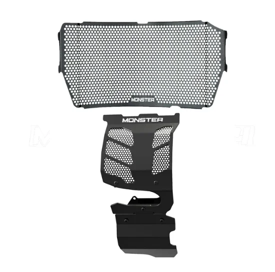 

For Ducati Monster 821 Stealth Stripe Dark 2013- 2020 Radiator Guard Grille Cover Protector Engine housing protection Motorcycle