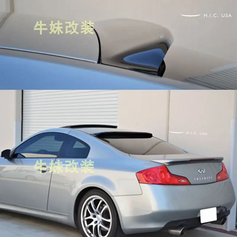 Автомобильный задний спойлер для багажника INFINITI G35 2 Door ang 4 Door Sedan PMMA, спойлер на крышу
Автомобильный задний спойлер для багажника INFINITI G35 2 Door ang 4 Door Sedan PMMA, спойлер на крышу