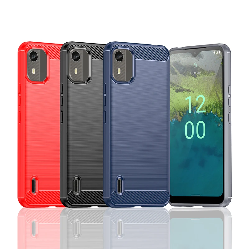For Cover Nokia C12 Plus Case For Nokia C12 C 12 Plus Anti-knock Silicon Carbon Fiber Back Case For Nokia C12 Plus Case 6.3 inch
For Cover Nokia C12 Plus Case For Nokia C12 C 12 Plus Anti-knock Silicon Carbon Fiber Back Case For Nokia C12 Plus Case 6.3 inch