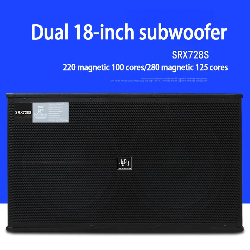 JYJP SRX728S double 18-inch speaker professional ultra-low frequency subwoofer stage bar private room HIFI audio
JYJP SRX728S double 18-inch speaker professional ultra-low frequency subwoofer stage bar private room HIFI audio