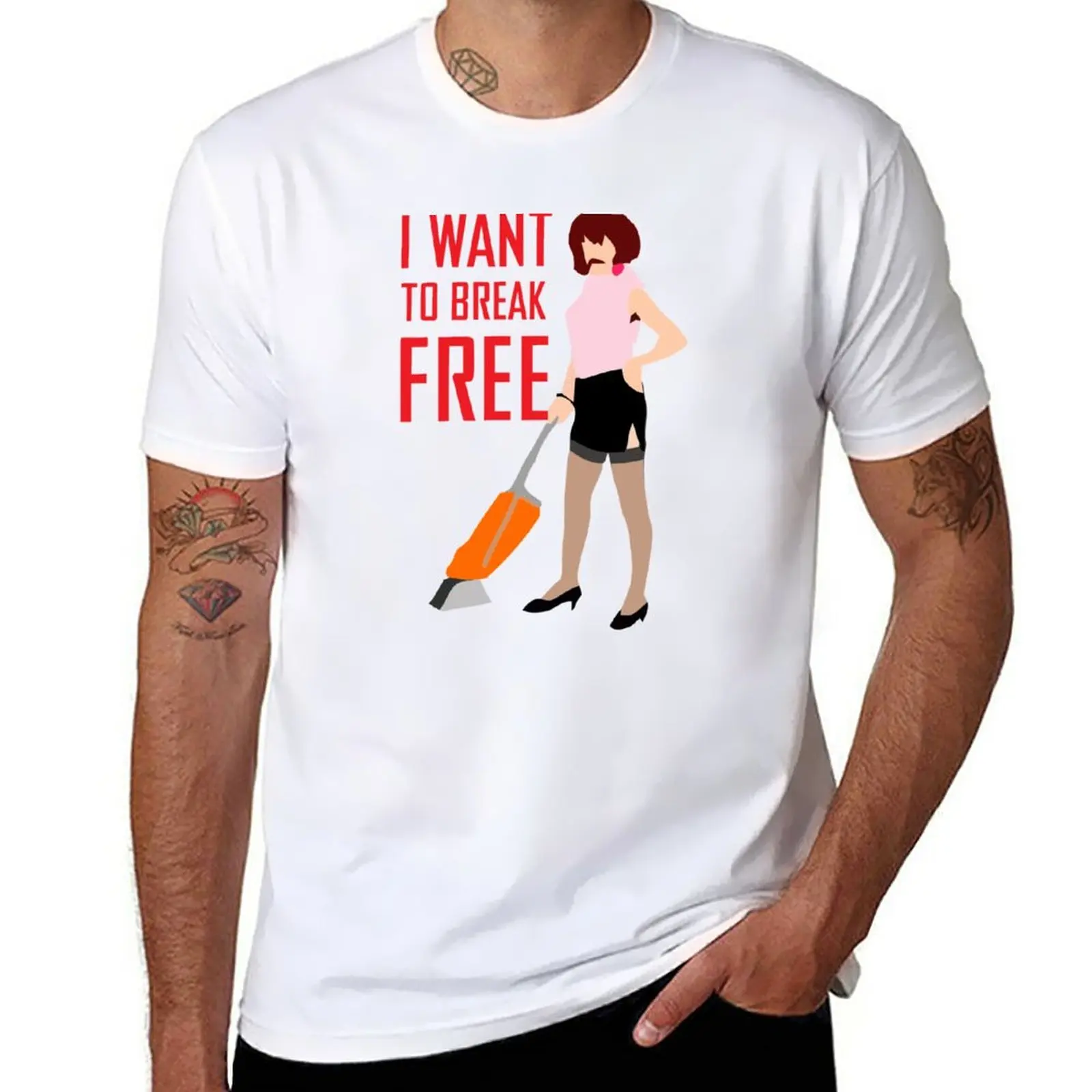 

New I Want to Break T-Shirt Aesthetic clothing custom t shirt plain t-shirt mens graphic t-shirts pack