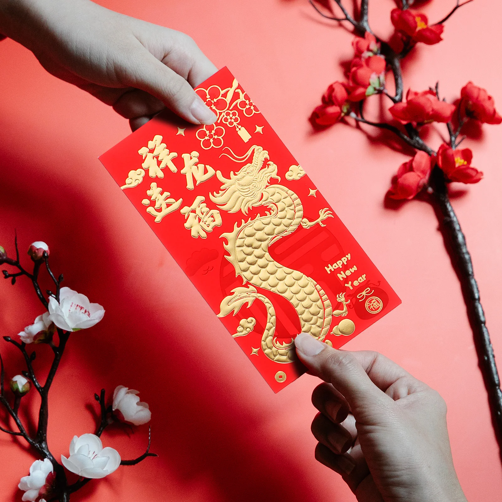 

New Year Red Envelopes Lucky Money Bless Red Pockets Year Chinese Spring New Year Wedding Ceremony Decorations