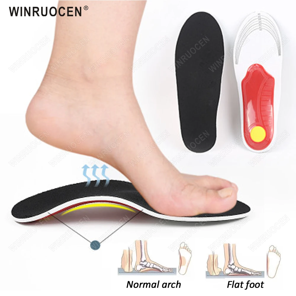 

EVA High Arch Support Insoles Premium Orthotic Gel Soft Running Insert Cushion Sport Shoe Pad Women Men Foot Pain Unisex