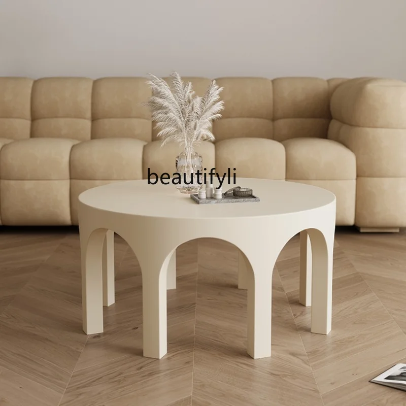 yj French Cream Style Coffee Table Design Sense Small Apartment Living Room Creative Shape round Tea Table
yj French Cream Style Coffee Table Design Sense Small Apartment Living Room Creative Shape round Tea Table