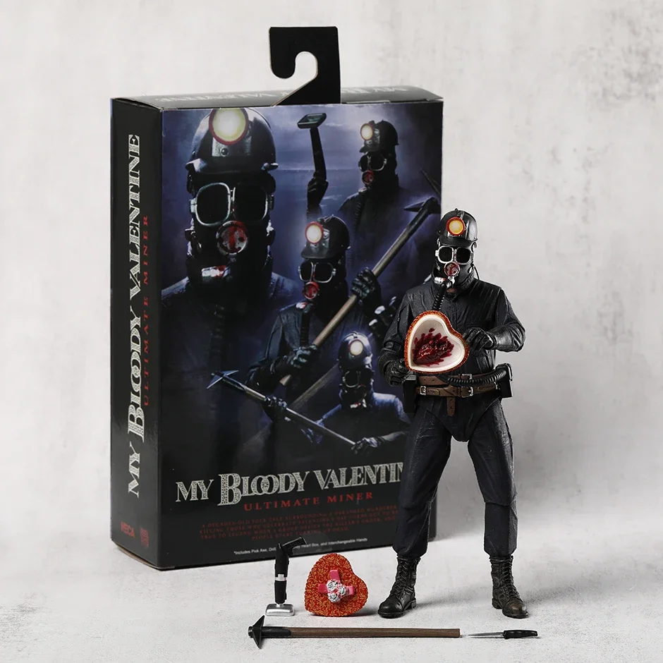 

Подвижная экшн-фигурка NECA My Bloody Valentine Miner, коллекционные игрушки из ПВХ, модель куклы