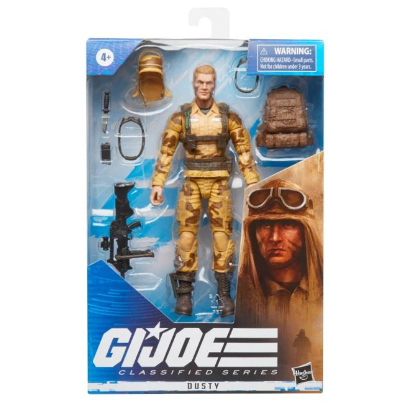 Hasbro GIJOE Special Forces 6-inch Movable Dusty Action Toy Figure Model Ornament Statue
Hasbro GIJOE Special Forces 6-inch Movable Dusty Action Toy Figure Model Ornament Statue