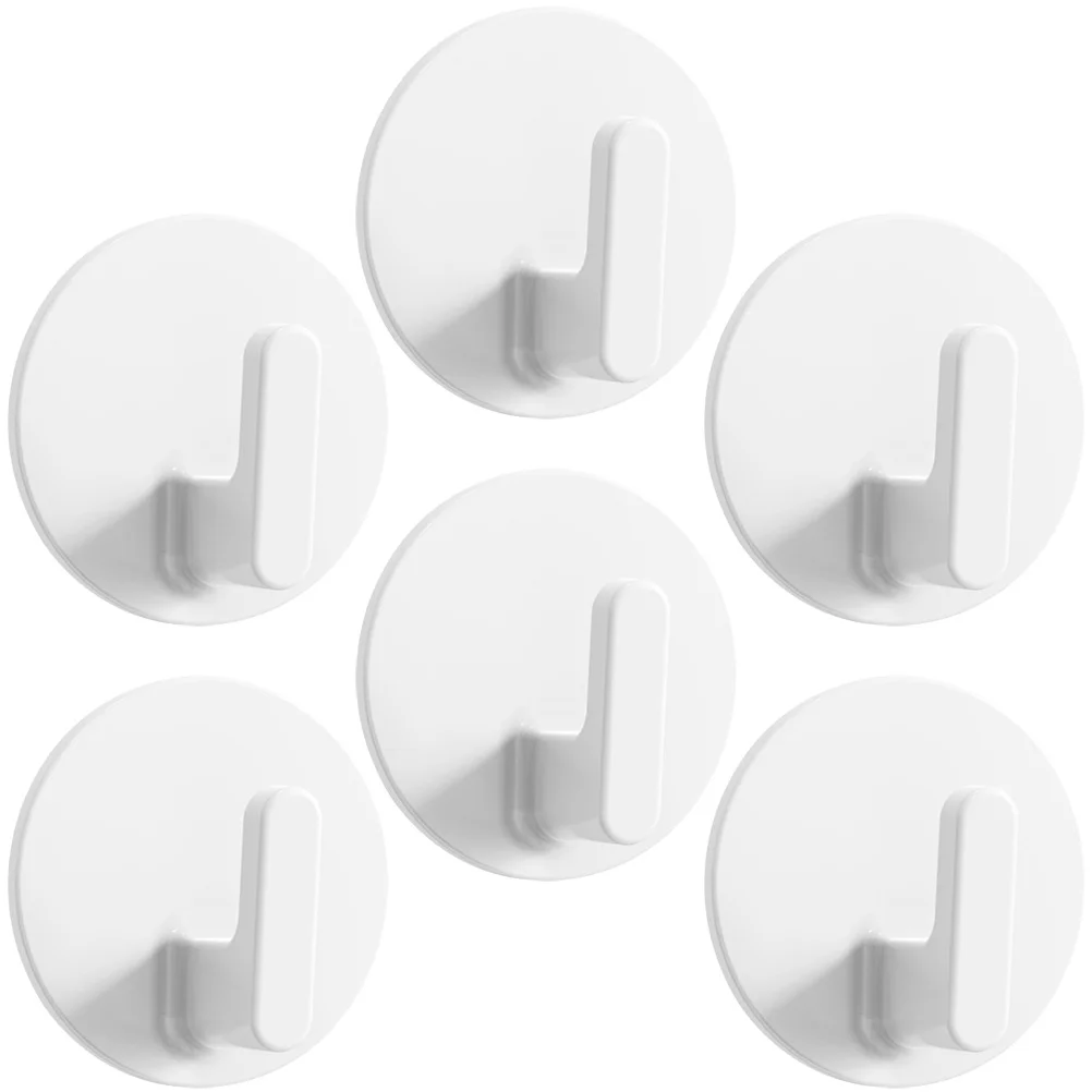 6 Pcs Hook Bathroom Adhesive Hooks Sticky Wall up Kitchen Abs Mounted Towel for White
6 Pcs Hook Bathroom Adhesive Hooks Sticky Wall up Kitchen Abs Mounted Towel for White
