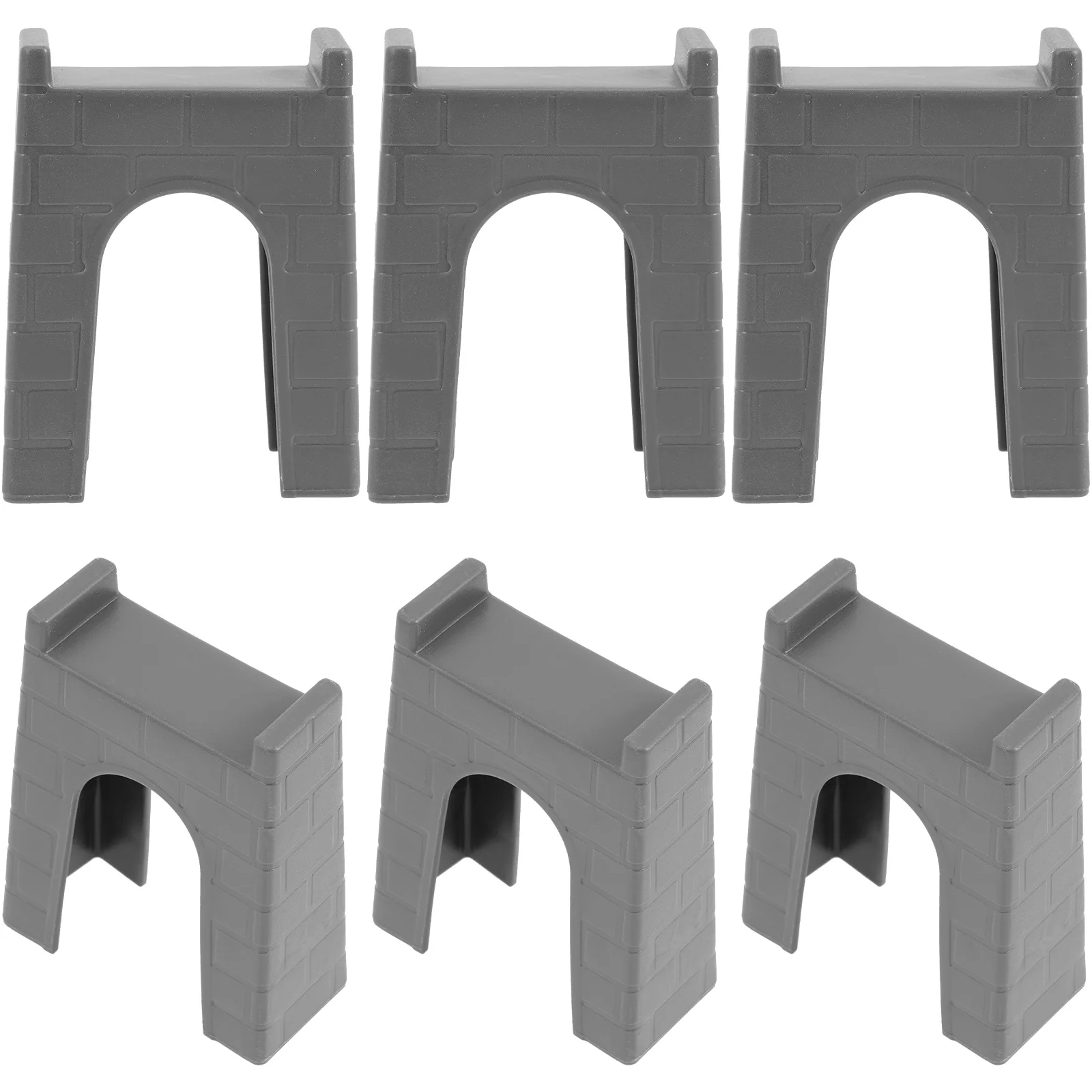 6 Pcs Train Pier Toy Accessories Pretend Play Toys Arch Bridge Track Supports Railway Plastic
6 Pcs Train Pier Toy Accessories Pretend Play Toys Arch Bridge Track Supports Railway Plastic