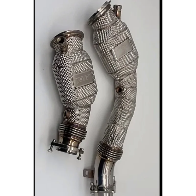 Section High flow Pipes Exhaust Pipes branch downpipe Exhaust Pipe with for M2C M3 M4 F80 F82 F83 3.0
Section High flow Pipes Exhaust Pipes branch downpipe Exhaust Pipe with for M2C M3 M4 F80 F82 F83 3.0