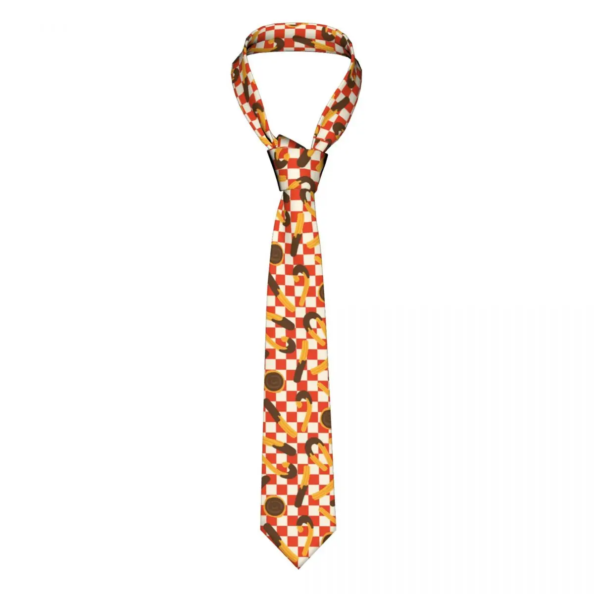 Classic Tie for Men Silk Mens Neckties for Wedding Party Business Adult Neck Tie Casual Churros With Chocolate Tie
Classic Tie for Men Silk Mens Neckties for Wedding Party Business Adult Neck Tie Casual Churros With Chocolate Tie