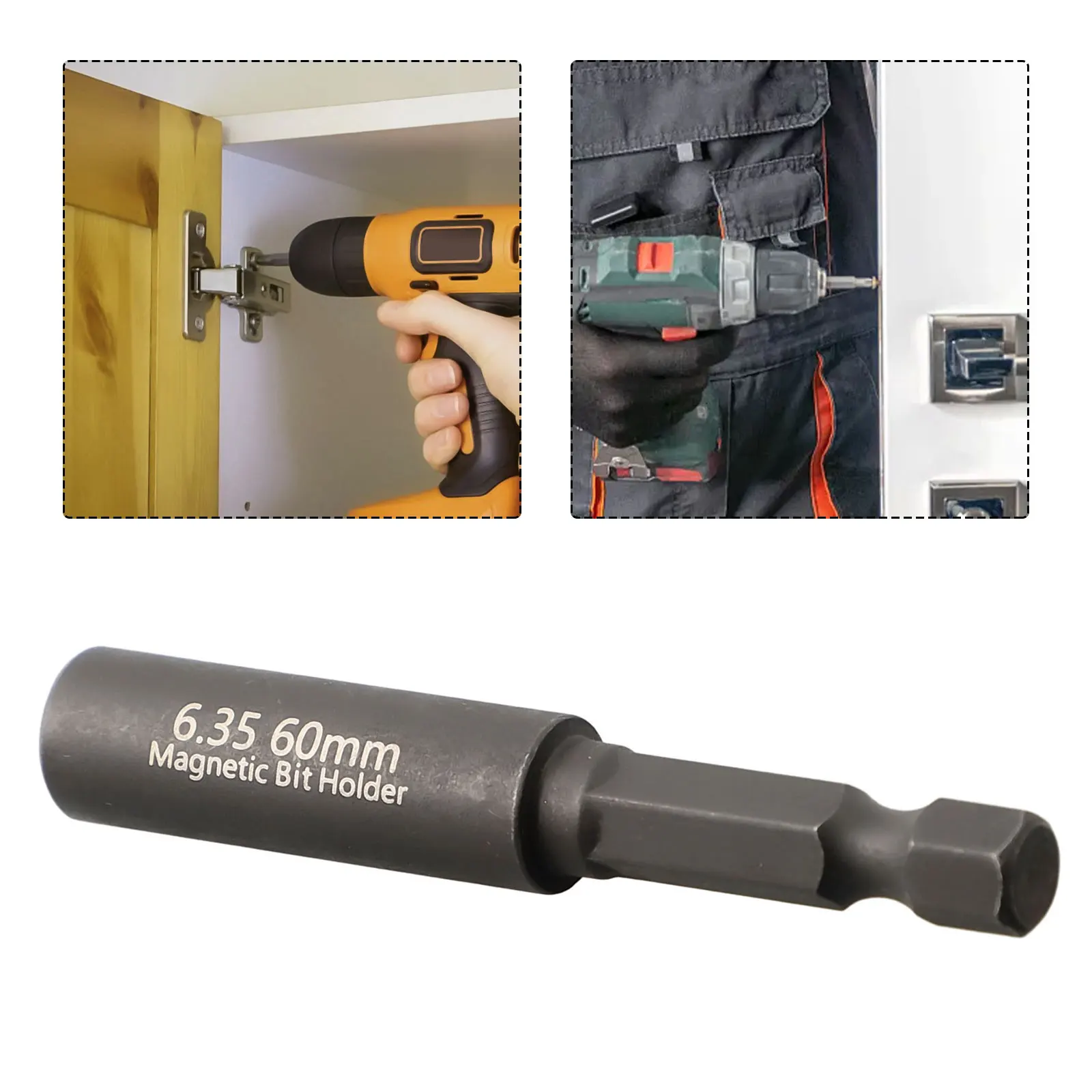 1/4 " Hex Magnetic Ring Screwdriver Bits Drill Bit Extension Rod Quick Change Holder Drive Guide Screw Drill Tip
1/4 " Hex Magnetic Ring Screwdriver Bits Drill Bit Extension Rod Quick Change Holder Drive Guide Screw Drill Tip