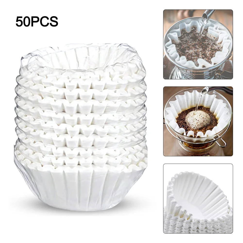 50pcs Servings Of Coffee Filter Paper Disposable Cake-type Hand-wash Filter Paper Drip Coffee Powder Filter Bag Barista Tool
50pcs Servings Of Coffee Filter Paper Disposable Cake-type Hand-wash Filter Paper Drip Coffee Powder Filter Bag Barista Tool