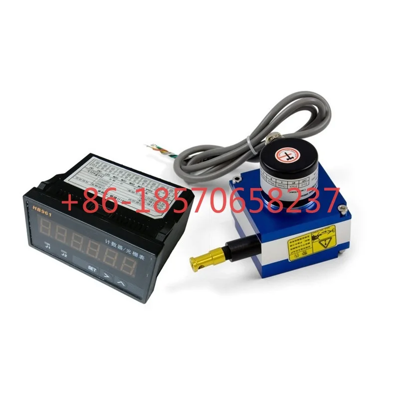 CALT 400~2000mm range string encoder with indicator displacement sensor with DRO
CALT 400~2000mm range string encoder with indicator displacement sensor with DRO