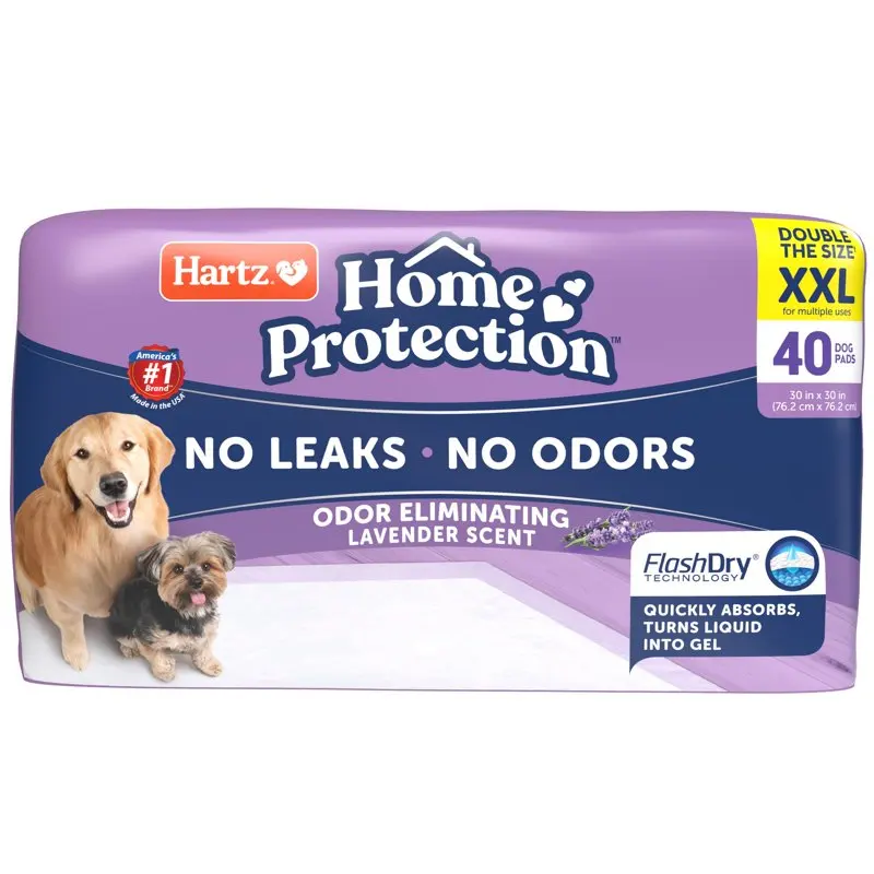 Lavender Scent Odor-Eliminating Dog Pads, XXL, 30 in x 30 in, 40ct Arenero para gatos envíos gratis Cat litter shovel Litter bo
Lavender Scent Odor-Eliminating Dog Pads, XXL, 30 in x 30 in, 40ct Arenero para gatos envíos gratis Cat litter shovel Litter bo