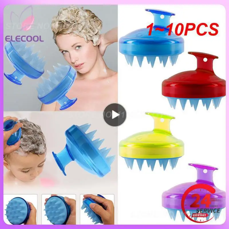 1-10 шт., силиконовая расческа для мытья волос
1-10 шт., силиконовая расческа для мытья волос